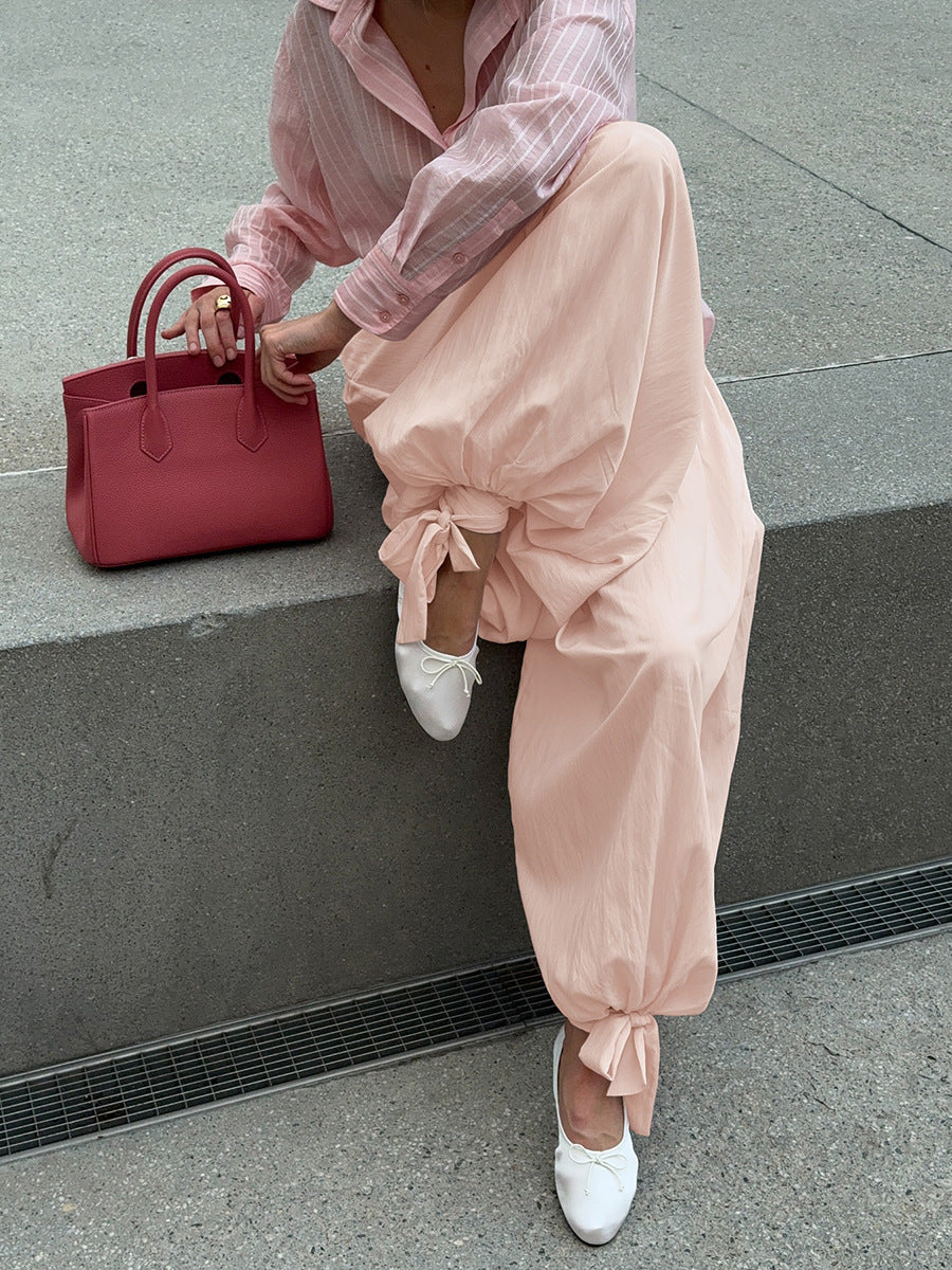 Slouchy Women's Bud Bloomers Slim Loose Pants